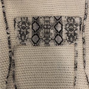 Selling a snake print crop top/tub top from Zaful size US 4 (S)